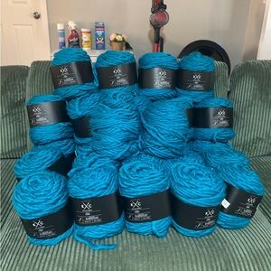 K+C Cozy Super Bulky Yarn in colorway Lagoon DISCONTINUED
